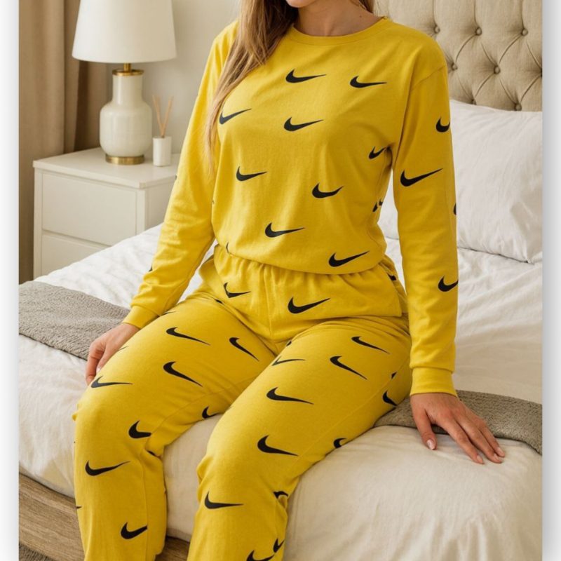 بلوز و شلوار چاپ نایکی (پک 6 عددی)