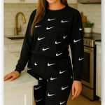 بلوز و شلوار چاپ نایکی (پک 6 عددی)