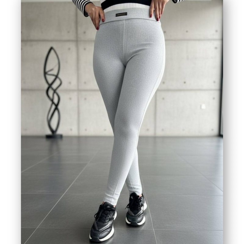 شلوار لگ سورن دمپا قد ٩٠ چاکدار سایز بزرگ (پک 3 عددی)