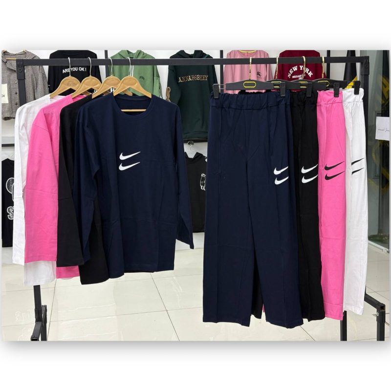 ست بلوز شلوار بگ دبل نایک (پک 4 عددی)