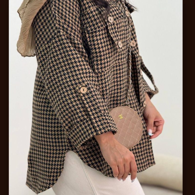 مانتو جیب صلیبی پیچازی (پک 4 عددی)