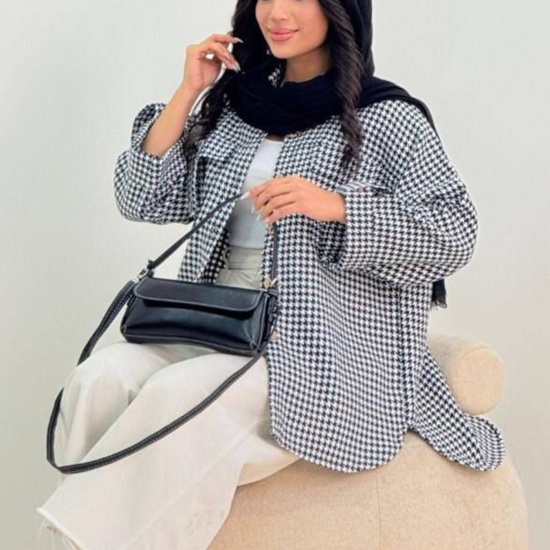 مانتو جیب صلیبی پیچازی (پک 4 عددی)