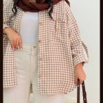 مانتو جیب صلیبی پیچازی (پک 4 عددی)