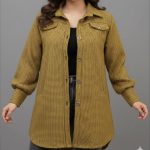 مانتو ریما چهارخونه (پک 5 عددی)