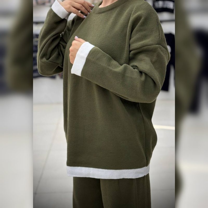 ست بلوز و شلوار بافت (پک 4 عددی)