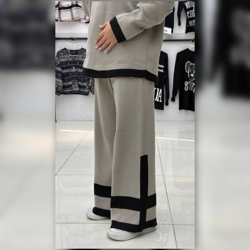 ست بلوز و شلوار بافت (پک 4 عددی)