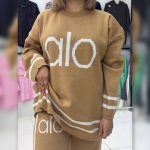 ست بلوز و شلوار بافت alo (پک 3 عددی)