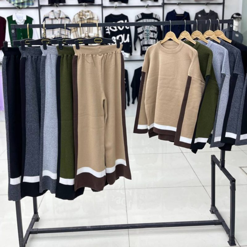 ست بلوز شلوار اینترسیا (پک 5 عددی)