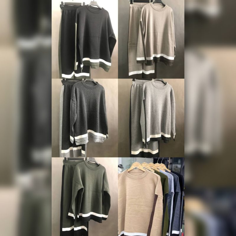 ست بلوز شلوار اینترسیا (پک 5 عددی)