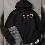 هودی باکسی کلاهدار نیم زیپ (پک 4 عددی)