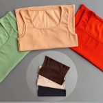 تاپ رکابی بیسیک یقه خشتی (پک 7 عددی)