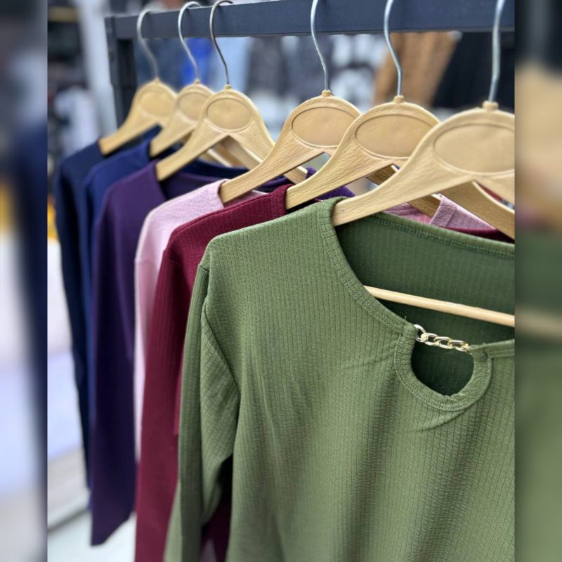 ️ست بلوز و شلوار زنجیری (پک 4 عددی)