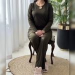 ️ست بلوز و شلوار زنجیری (پک 4 عددی)