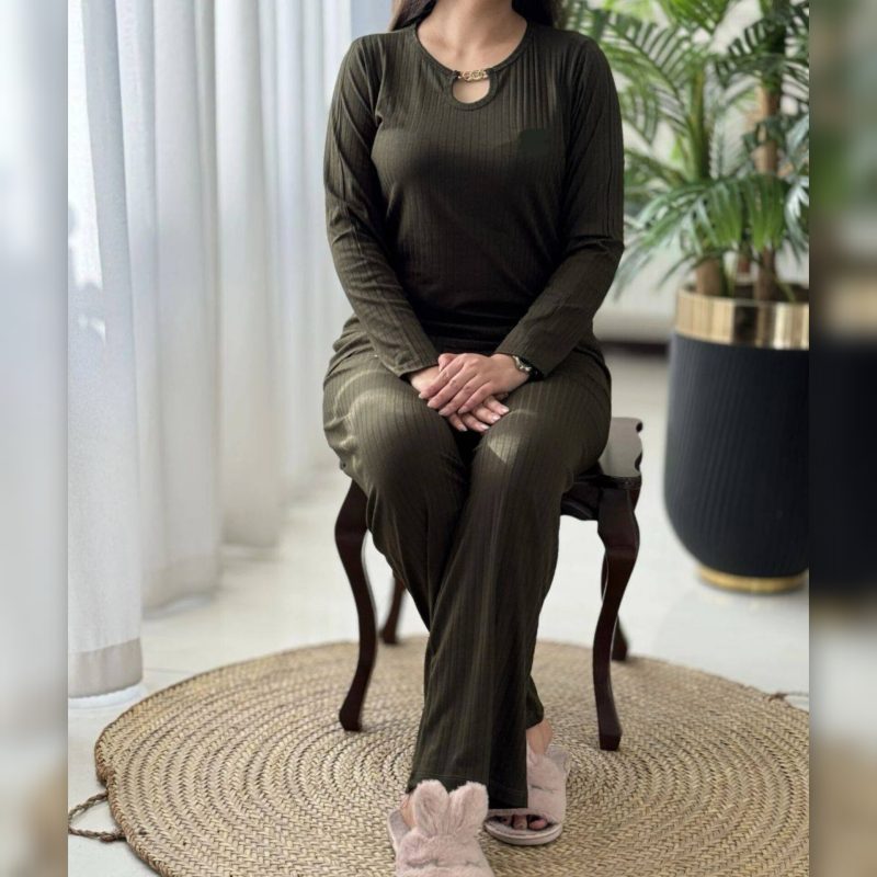 ️ست بلوز و شلوار زنجیری (پک 4 عددی)