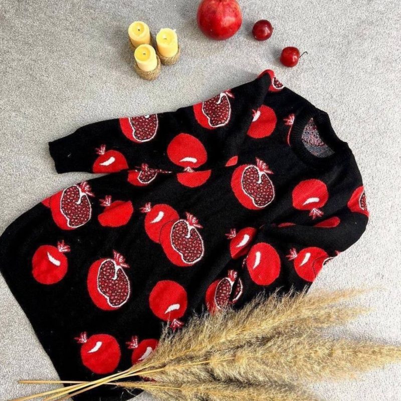 ️بافت اناری یلدایی (پک 6 عددی)