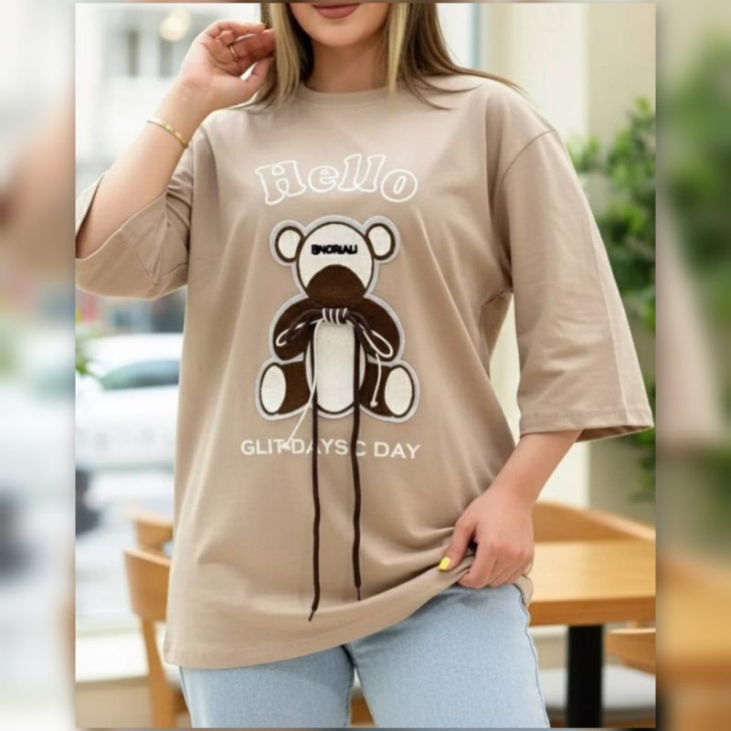 تیشرت لانگ بندی (پک 6 عددی)