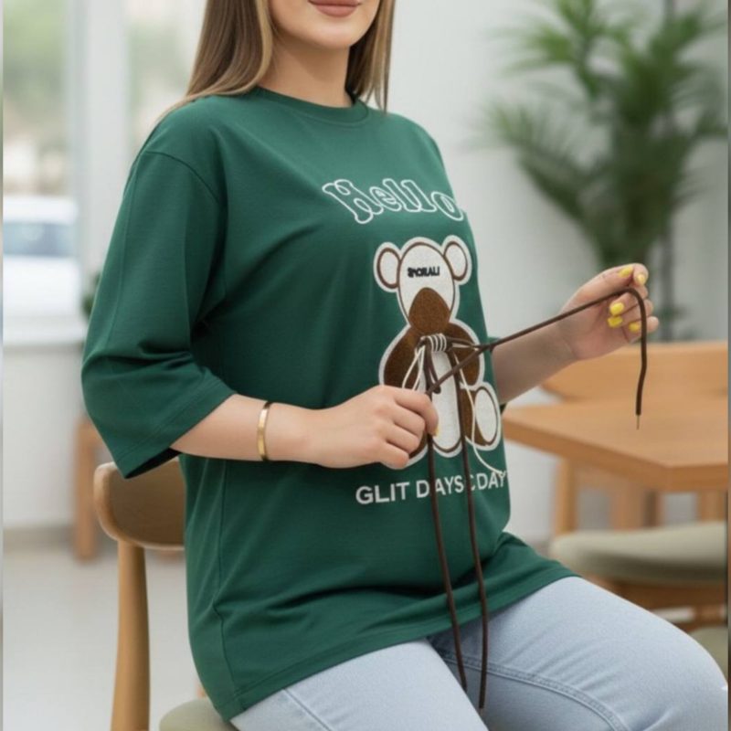 تیشرت لانگ بندی (پک 6 عددی)