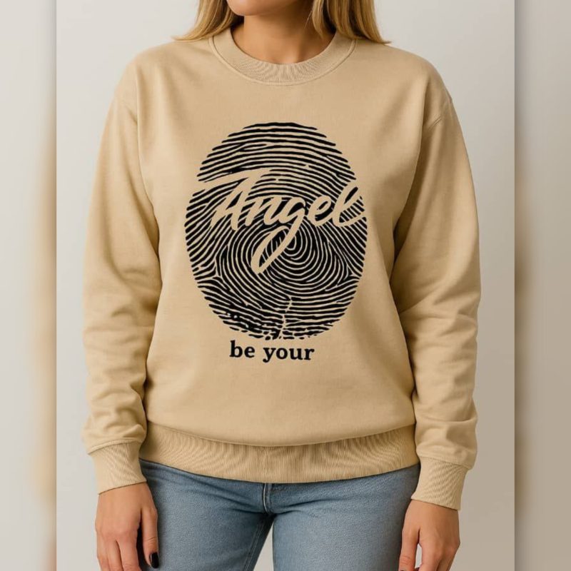 ️بلوزاستین بلند چاپ اثر انگشت (پک 6 عددی)