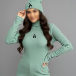 ست بلوز و کلاه LA (پک 6 عددی)