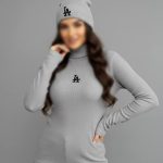 ست بلوز و کلاه LA (پک 6 عددی)