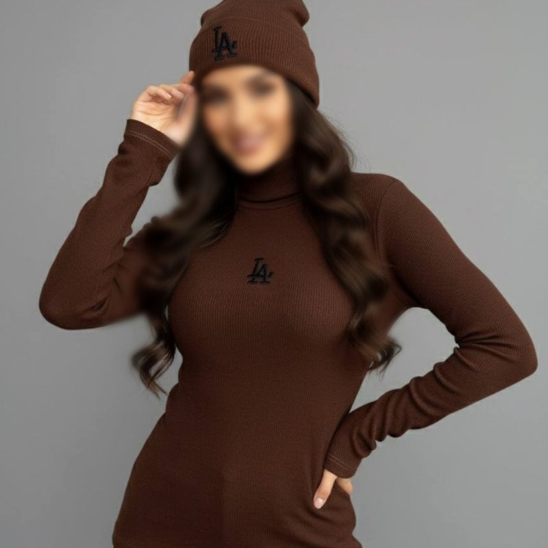 ست بلوز و کلاه LA (پک 6 عددی)