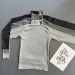 بلوز یقه اسکی گلدوزی LV (پک 6 عددی)