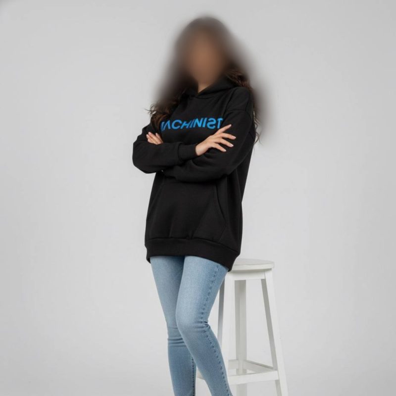 هودی قواره داره پشت چاپ (پک 6 عددی)