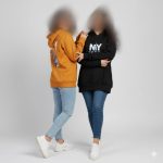 هودی قواره داره پشت چاپ(پک 6 عددی)