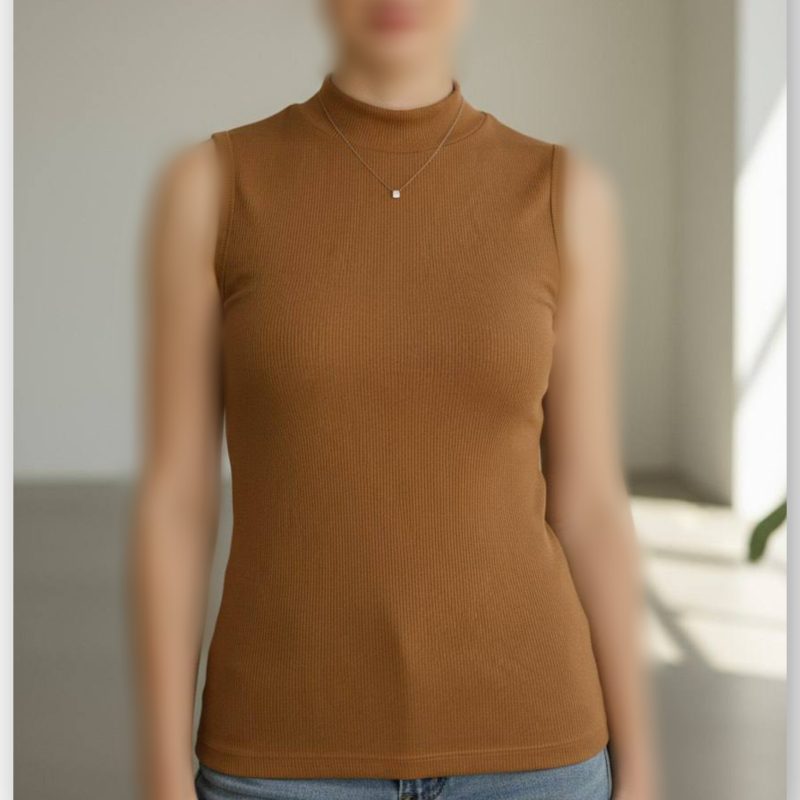 تاپ یقه ۵ سانت‌ قد بلند (پک 6 عددی)