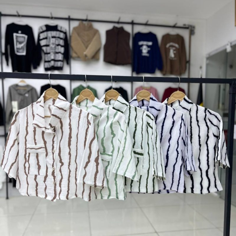 شومیز کراپ پری (پک 5 عددی)