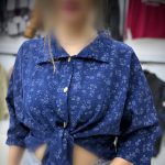 شومیز کراپ گره ای (پک ۴ عددی)