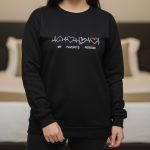 بلوز استین دار چاپ ضربان قلب (پک 7 عددی)