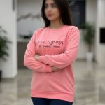 بلوز استین دار چاپ ضربان قلب (پک 7 عددی)