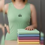 کراپ زنانه بیسیک چاپ alo‌ (پک 6 عددی)