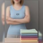 کراپ زنانه بیسیک چاپ بی نهایت (پک 6 عددی)