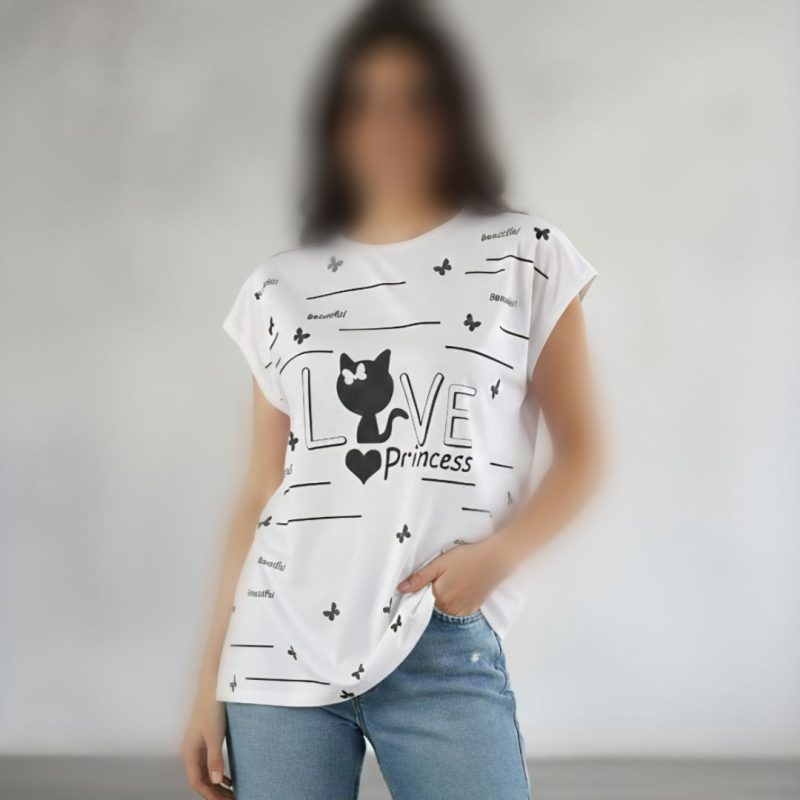 تاپ سرخود چاپ دار (پک 6 عددی)