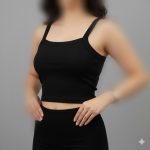 کراپ دو بند نواری پهن (پک 6 عددی)