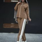 ست بلوز و شلوار بافت نواری (پک 4 عددی)