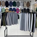 ست بلوز و شلوار بافت نواری (پک 4 عددی)