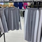 ست بلوز و شلوار بافت نواری (پک 4 عددی)