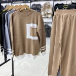 ست بلوز و شلوار بافت جیبدار (پک 5 عددی)