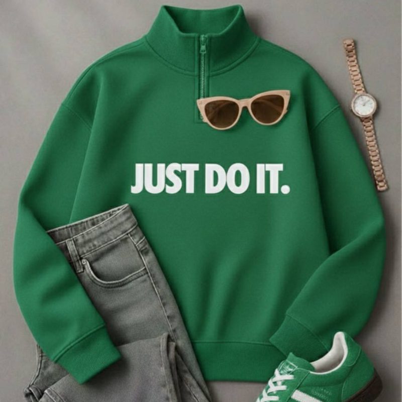 بلوز نیم زیپ یقه ۸ سانتی (پک 6 عددی)