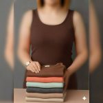 تاپ رکابی بیسیک یقه گرد (پک 7 عددی)