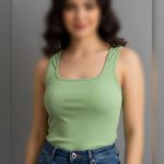 تاپ رکابی بیسیک یقه خشتی (پک 7 عددی)