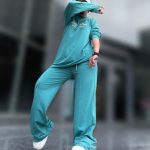 ست آستین بلند شلوار خط اتو  (پک 6 عددی)