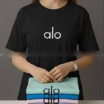 تیشرت باکسی چاپ alo (پک 6 عددی)