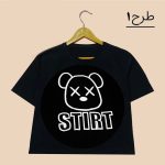 ️کراپ مشکی تک STIRT (پک 6 عددی)