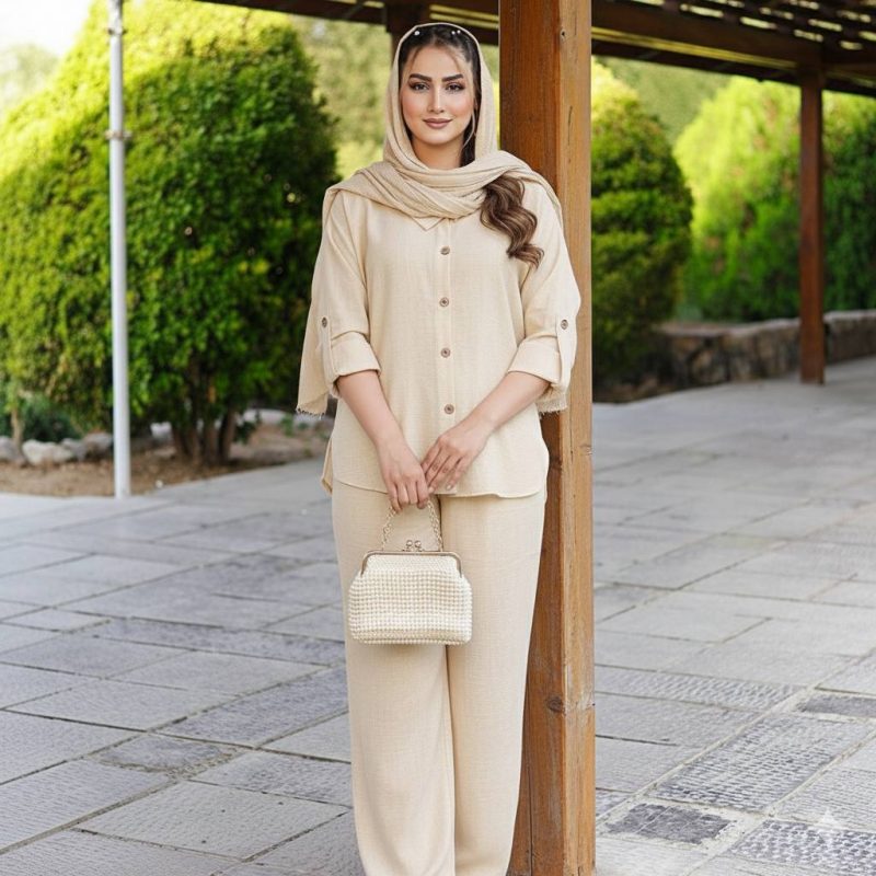 ️ست مانتو شلوار (پک 7 عددی)