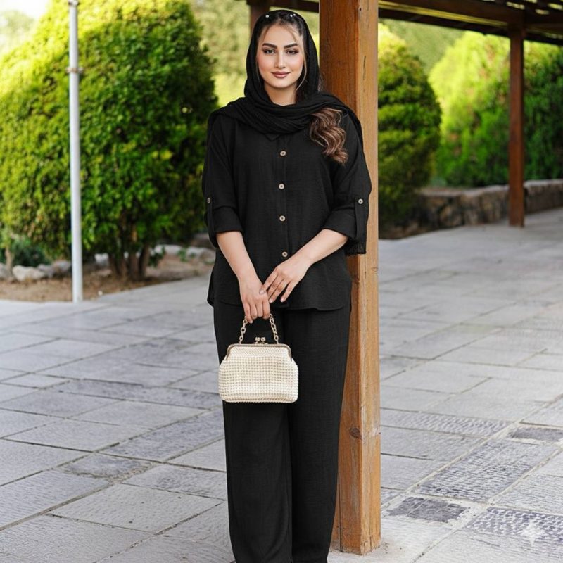 ️ست مانتو شلوار (پک 7 عددی)