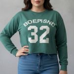 ️کراپ باکسی آستین بلند (پک 6 عددی)